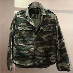 Camouflage Utility Shirt-Jacket